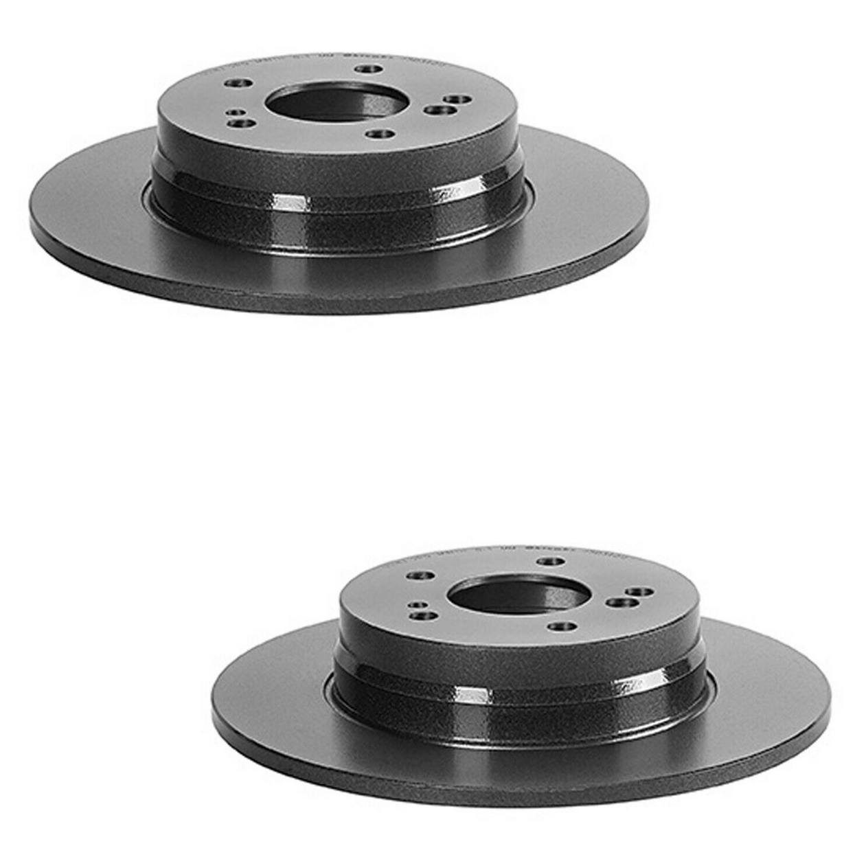 Mercedes Brembo Brakes Kit - Pads and Rotors Rear (290mm) (Low-Met) 129423041264 - Brembo 3274573KIT